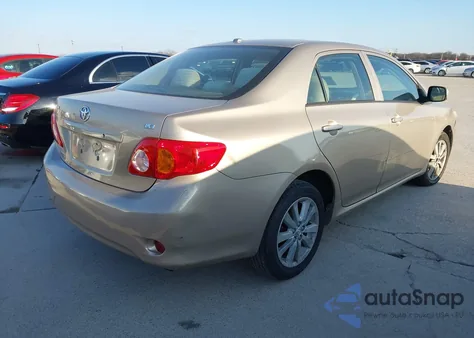 2009 Toyota Corolla Le из США, поврежденный, VIN 2T1BU40E29C039496